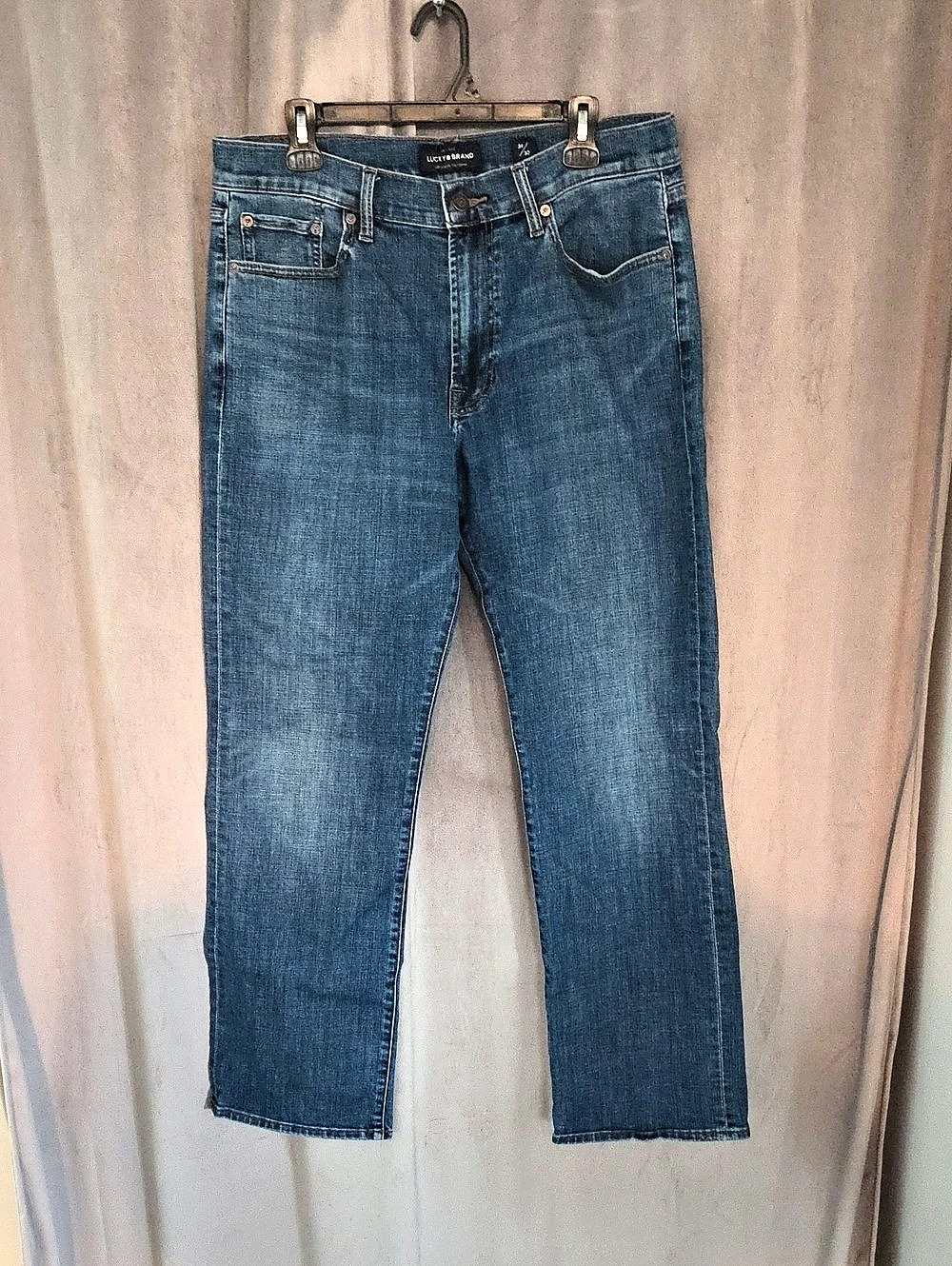 Lucky Brand Straight Leg Jeans Blue Waist 34